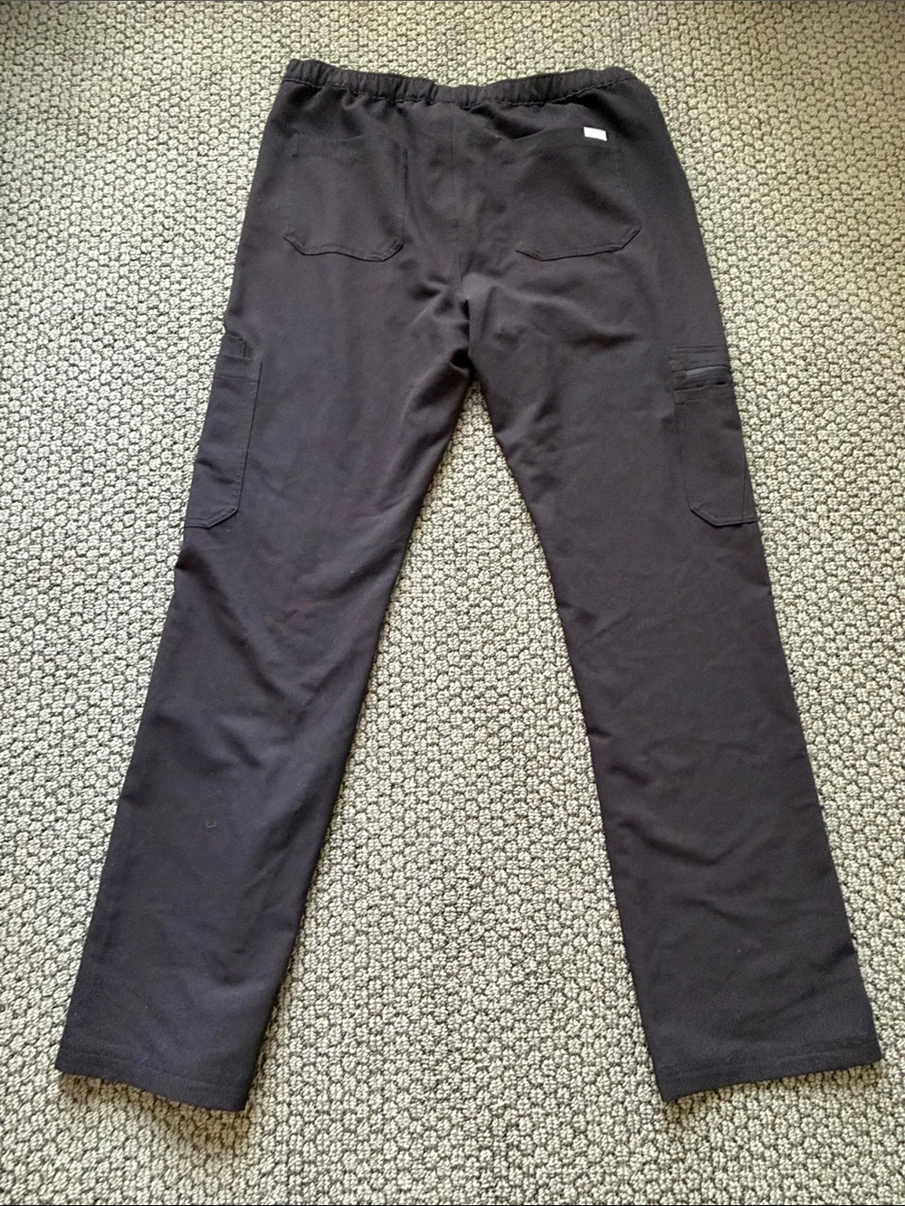 Men’s Figs Black Cairo Straight-Leg Scrub Pants